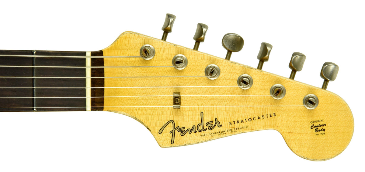 Fender Custom Shop 1961 Stratocaster Relic in Charcoal Frost Metallic CZ549672