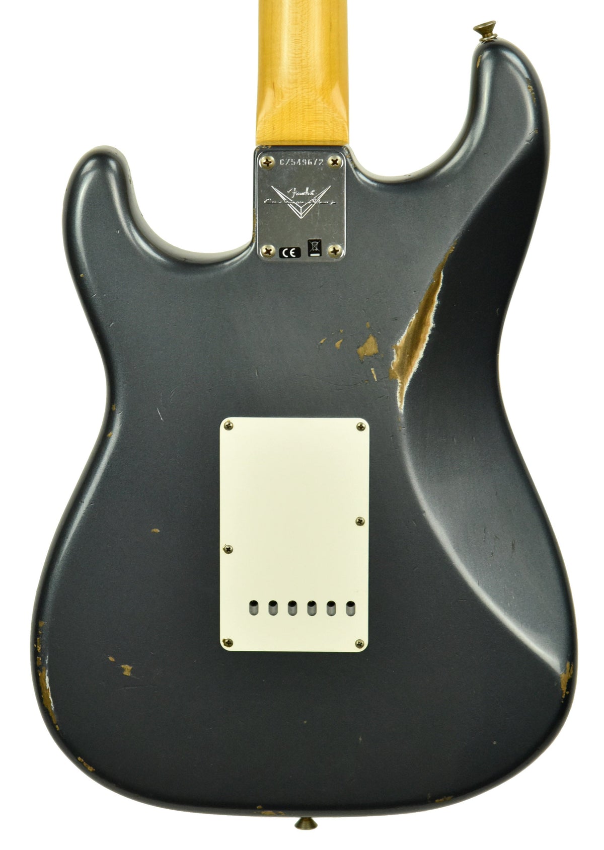 Fender Custom Shop 1961 Stratocaster Relic in Charcoal Frost Metallic CZ549672