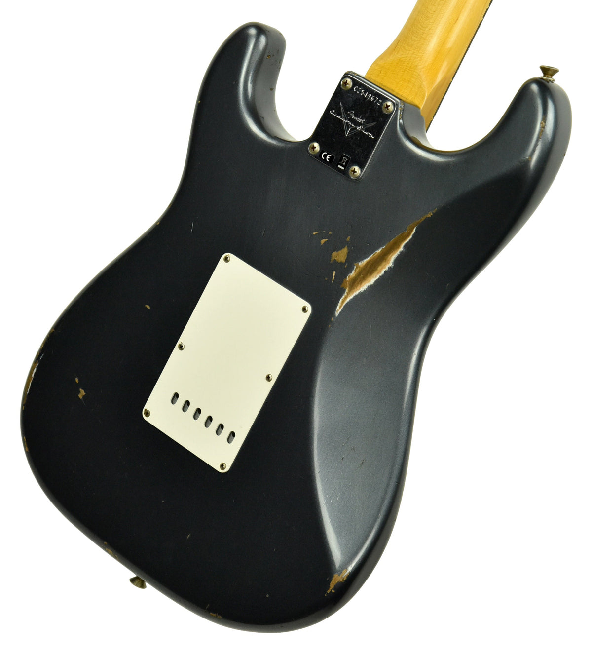Fender Custom Shop 1961 Stratocaster Relic in Charcoal Frost Metallic CZ549672