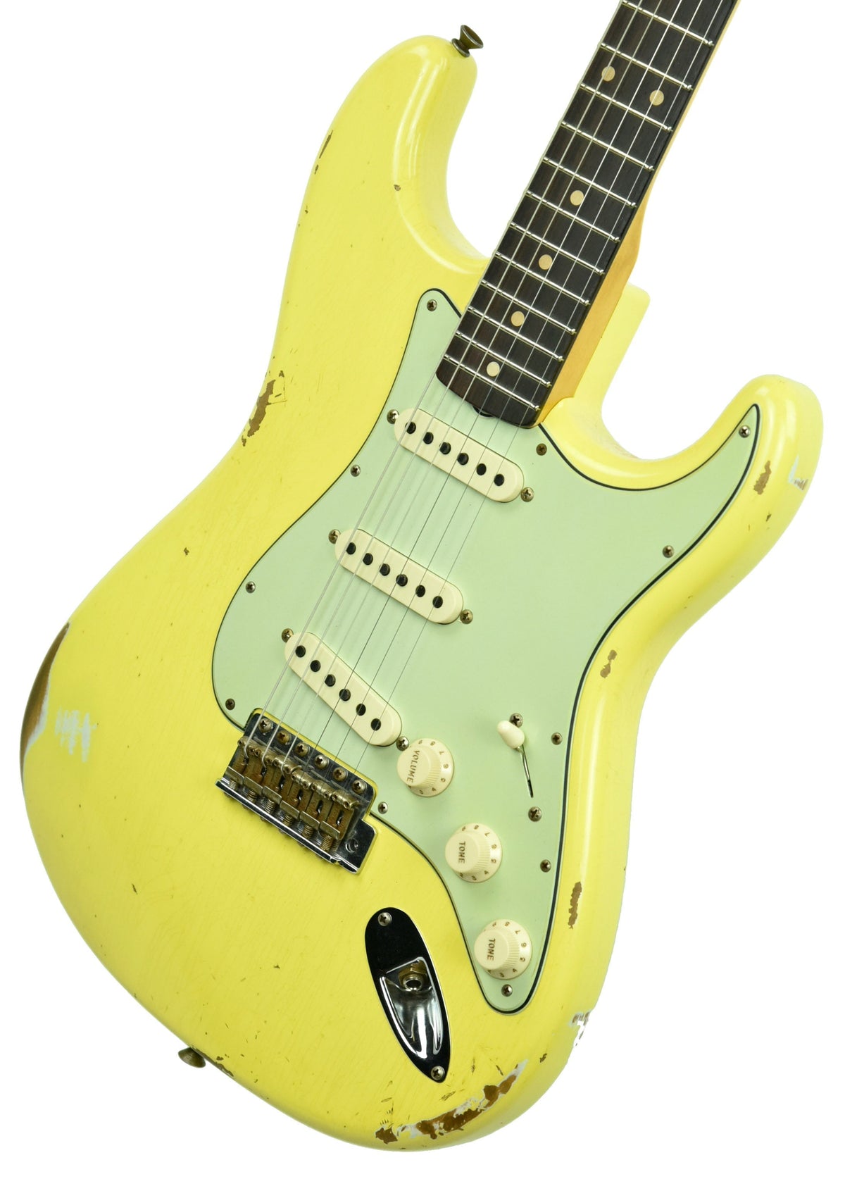 Fender Custom Shop 1961 Stratocaster Relic Graffiti Yellow CZ547296