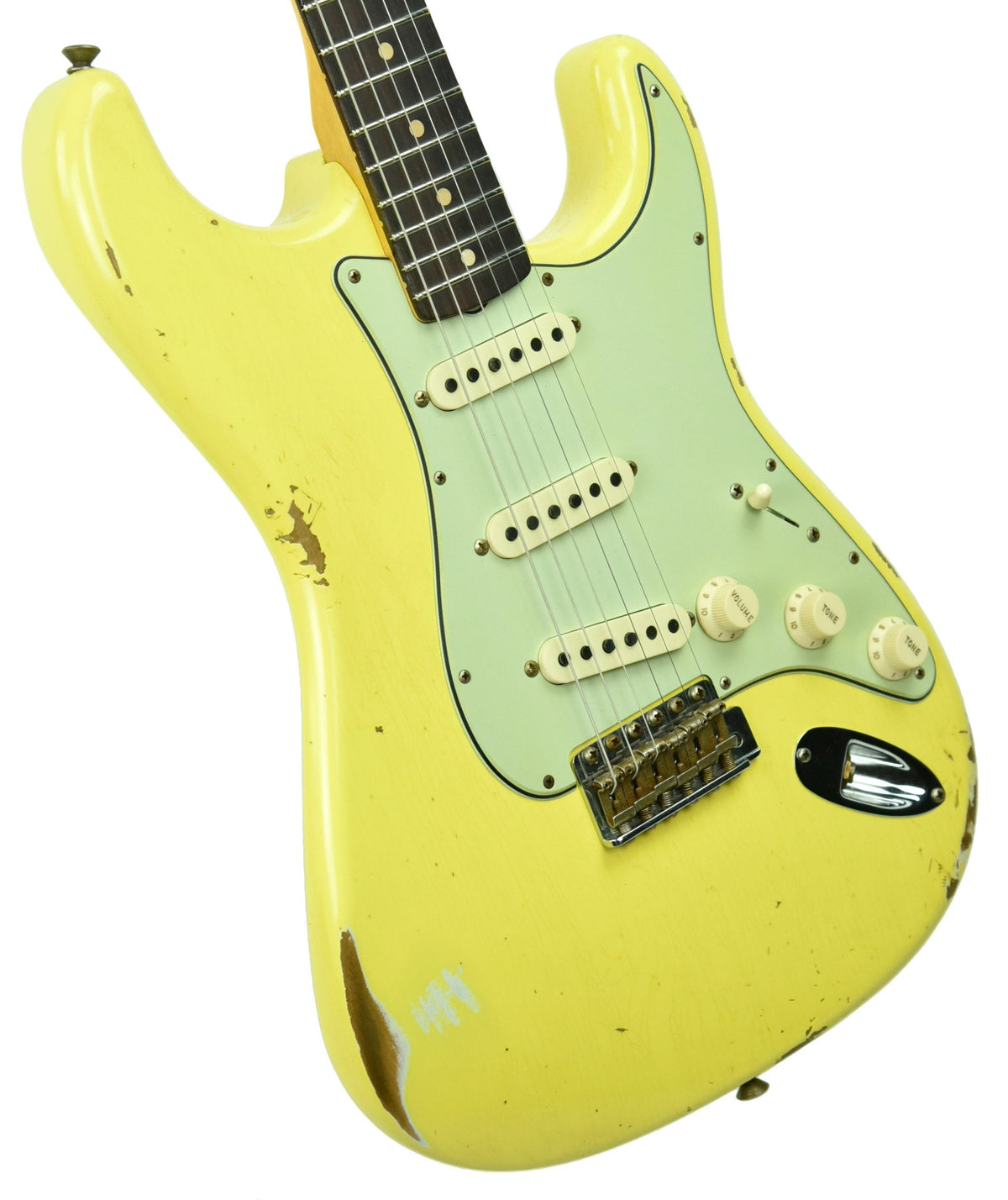 Fender Custom Shop 1961 Stratocaster Relic Graffiti Yellow CZ547296