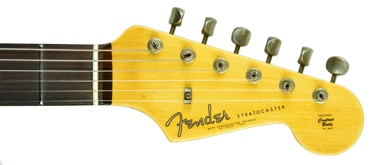 Fender Custom Shop 1961 Stratocaster Relic Graffiti Yellow CZ547296