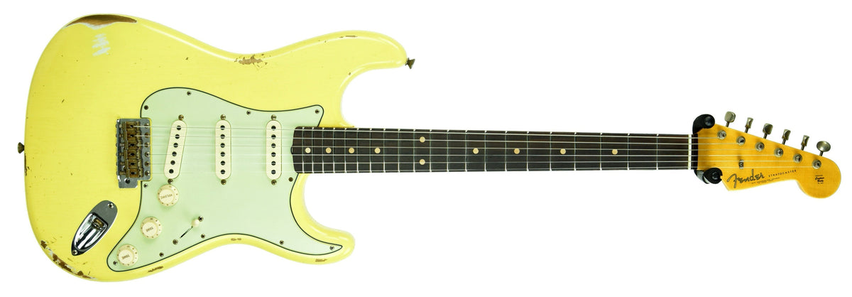 Fender Custom Shop 1961 Stratocaster Relic Graffiti Yellow CZ547296
