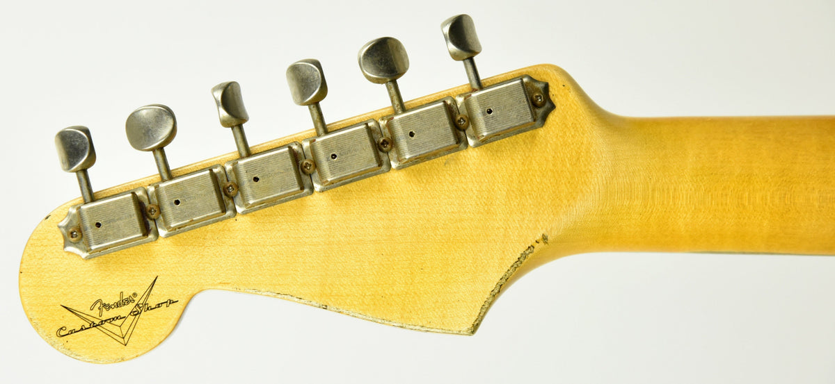 Fender Custom Shop 1961 Stratocaster Relic in Sherwood Metallic CZ548808