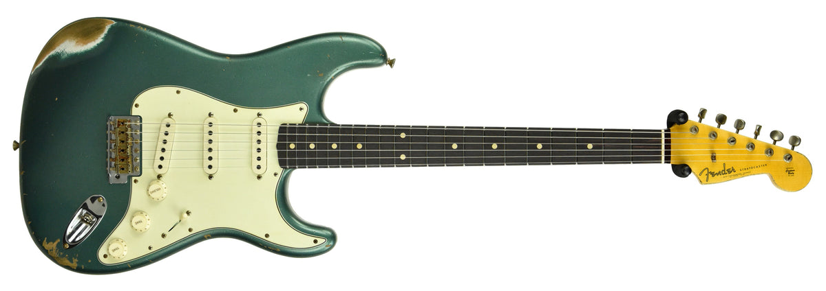 Fender Custom Shop 1961 Stratocaster Relic in Sherwood Metallic CZ548808