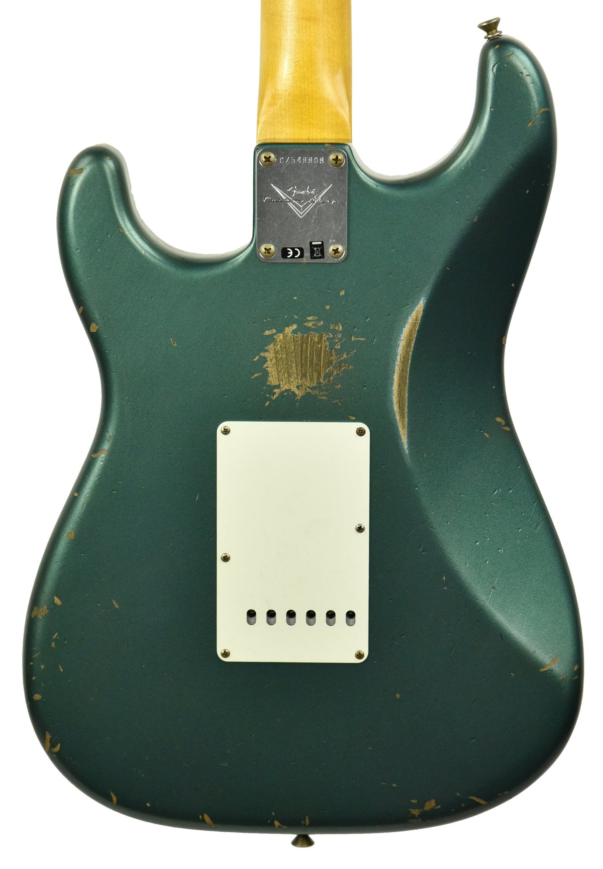 Fender Custom Shop 1961 Stratocaster Relic in Sherwood Metallic CZ548808