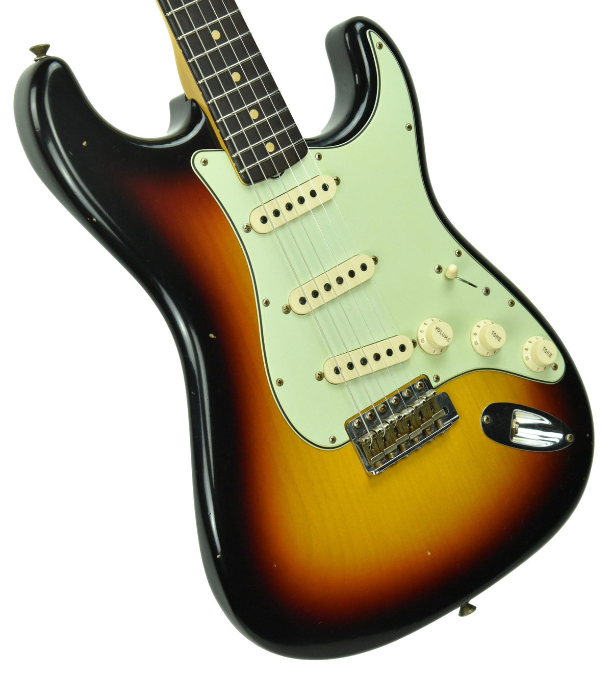 Fender Custom Shop 1963 Stratocaster Journeyman Relic Three Tone Sunburst R105050