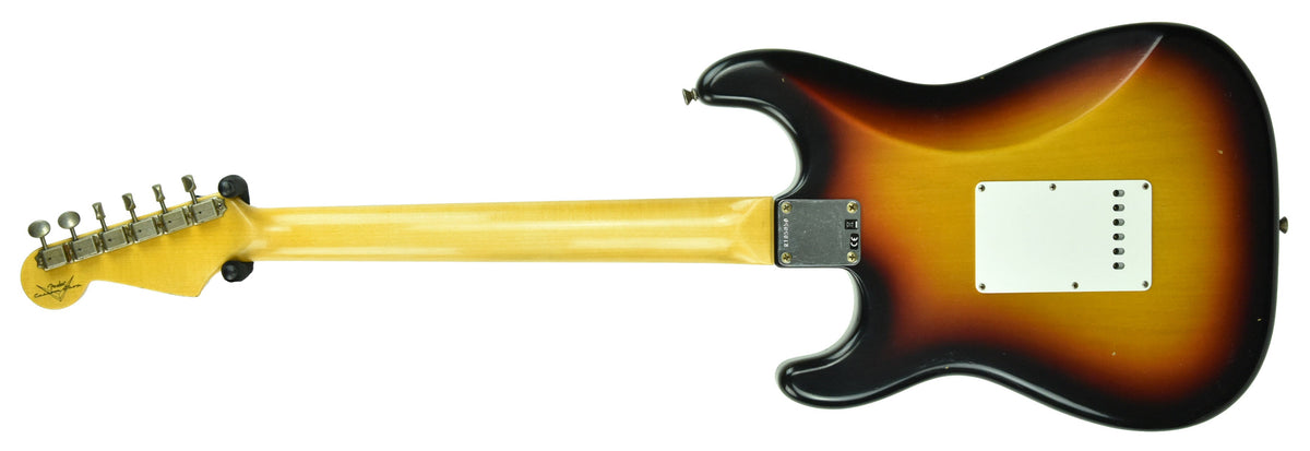 Fender Custom Shop 1963 Stratocaster Journeyman Relic Three Tone Sunburst R105050