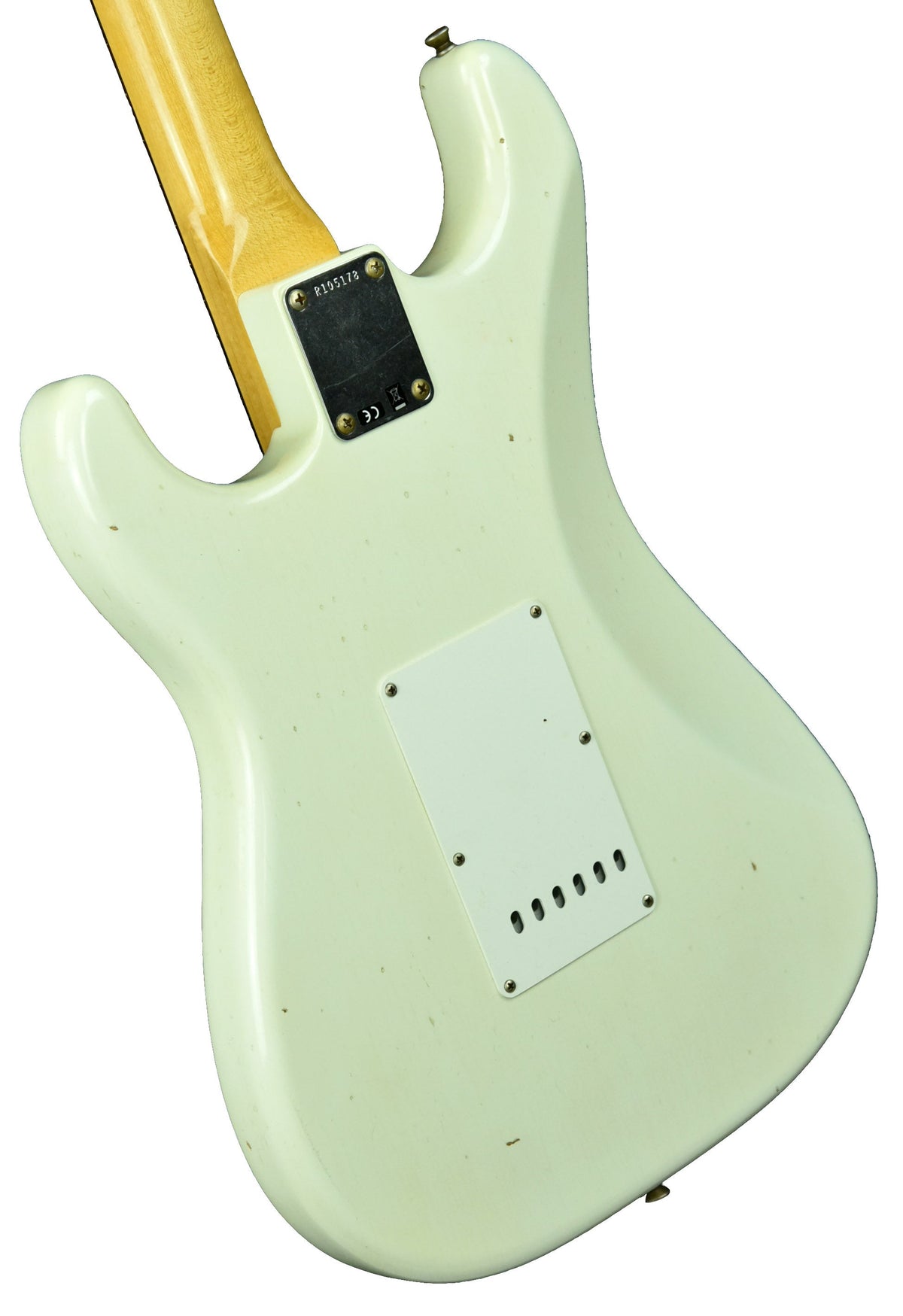Fender Custom Shop 1963 Stratocaster Journeyman Aged Olympic White R105178