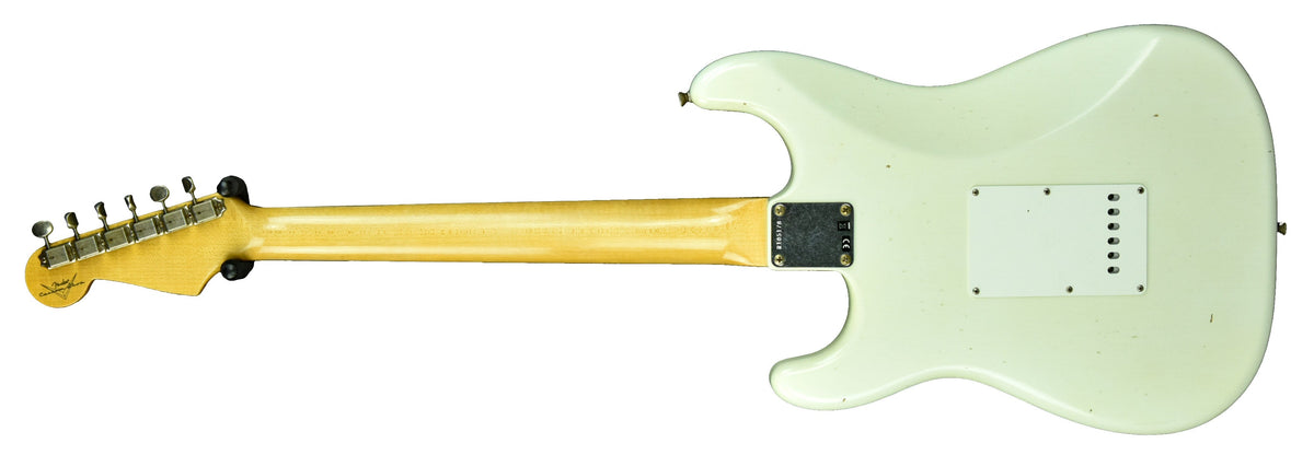Fender Custom Shop 1963 Stratocaster Journeyman Aged Olympic White R105178
