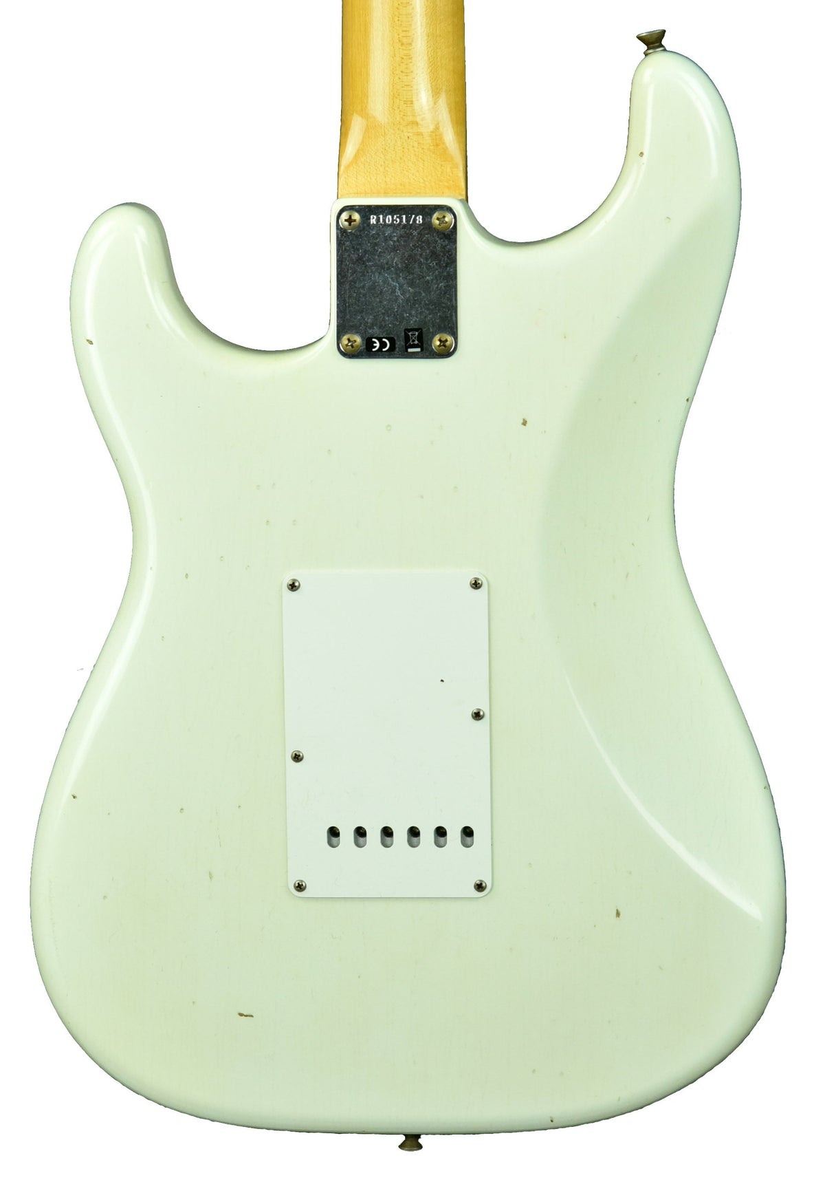 Fender Custom Shop 1963 Stratocaster Journeyman Aged Olympic White R105178