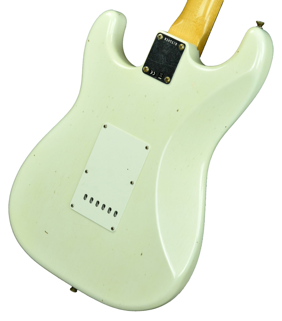 Fender Custom Shop 1963 Stratocaster Journeyman Aged Olympic White R105178