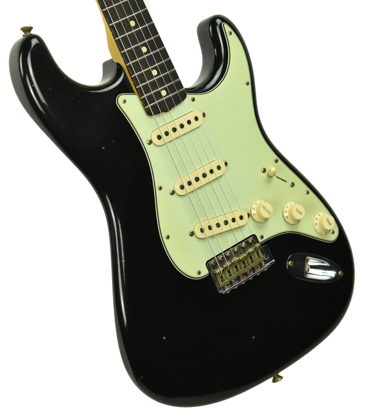Fender Custom Shop 63 Stratocaster Journeyman Relic in Black R103857