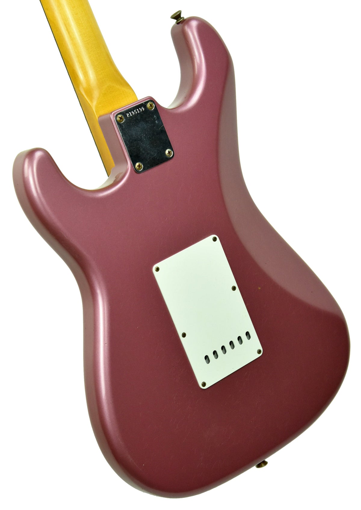 Fender Custom Shop 1963 Stratocaster Journeyman Relic in Burgundy Mist R105190