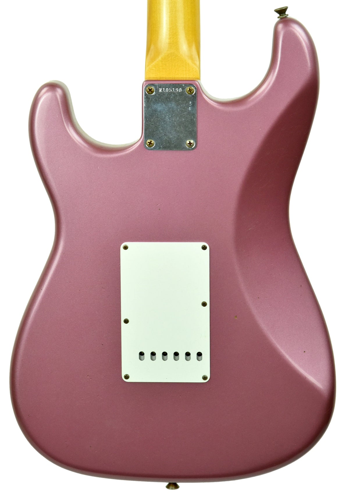 Fender Custom Shop 1963 Stratocaster Journeyman Relic in Burgundy Mist R105190