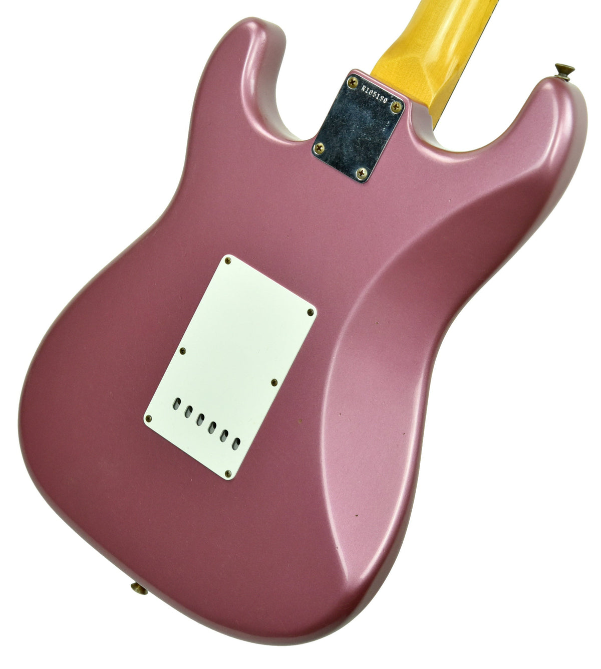 Fender Custom Shop 1963 Stratocaster Journeyman Relic in Burgundy Mist R105190