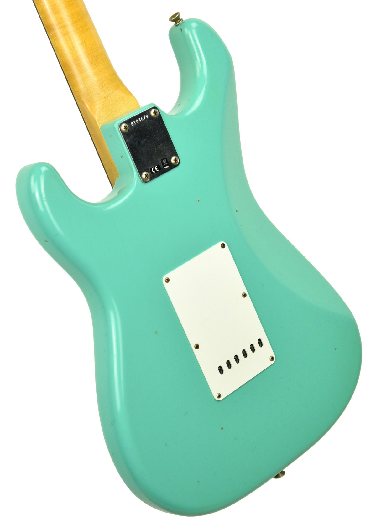 Fender Custom Shop 1963 Stratocaster Journeyman Relic in Seafoam Green R104670