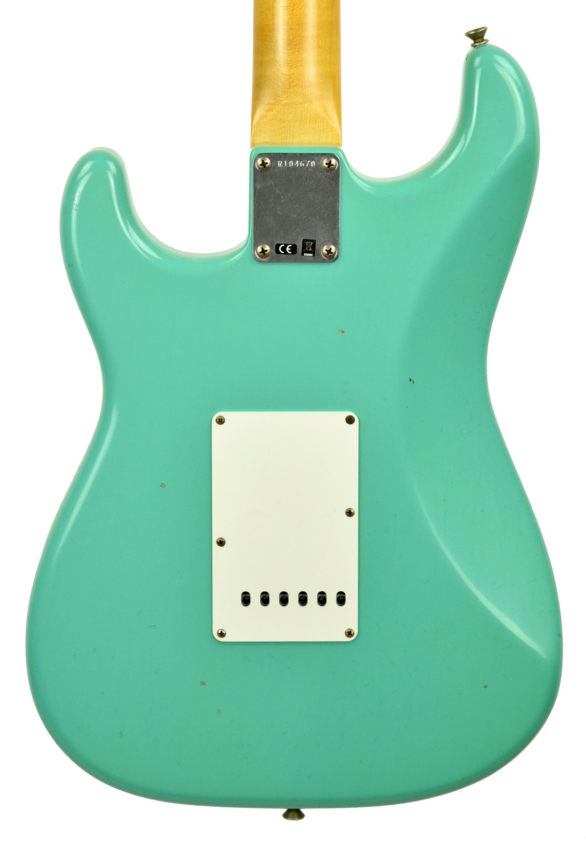 Fender Custom Shop 1963 Stratocaster Journeyman Relic in Seafoam Green R104670