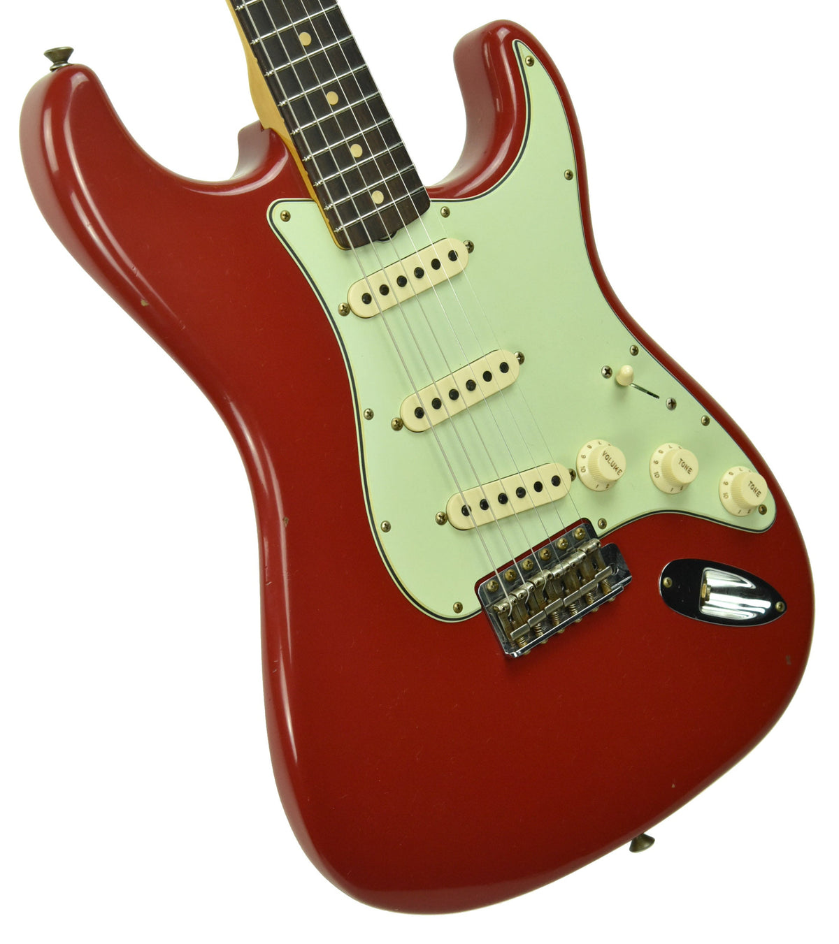 Fender Custom Shop 1963 Stratocaster Journeyman Relic in Seminole Red R105394