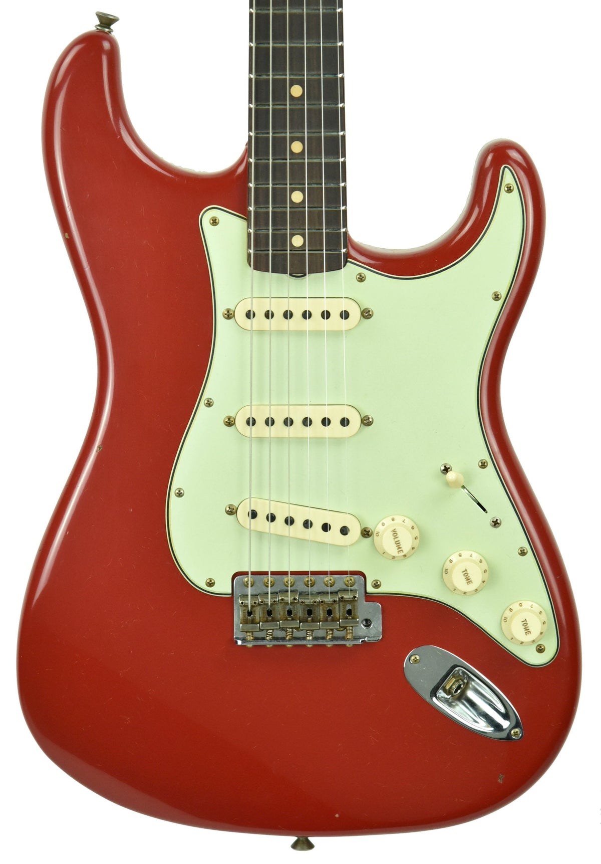 Fender Custom Shop 1963 Stratocaster Journeyman Relic in Seminole Red R105394