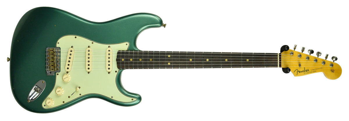 Fender Custom Shop 63 Stratocaster Journeyman Relic in Sherwood Green R107902