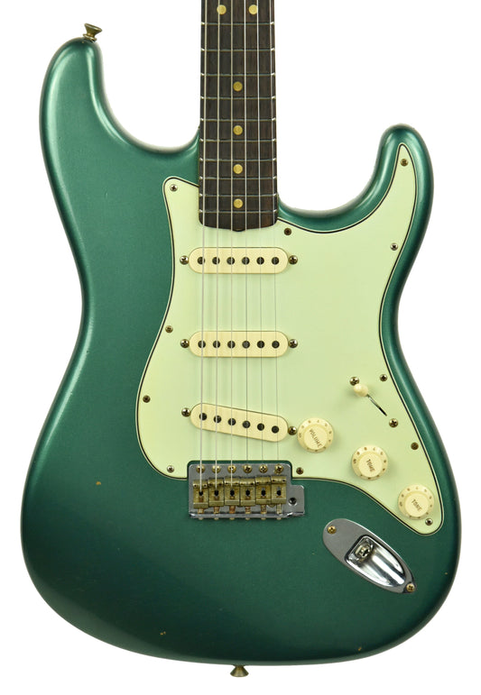Fender Custom Shop 63 Stratocaster Journeyman Relic in Sherwood Green R107902