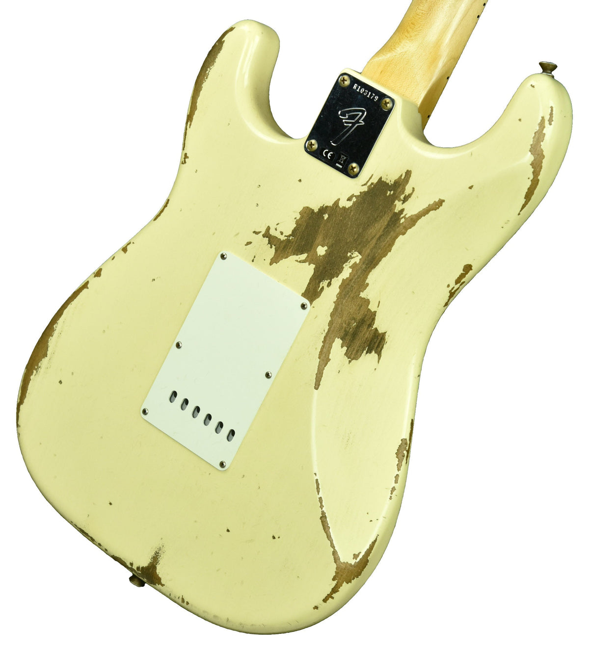 Fender Custom Shop 1969 Stratocaster Heavy Relic in Vintage White w/Matching Headstock R103179