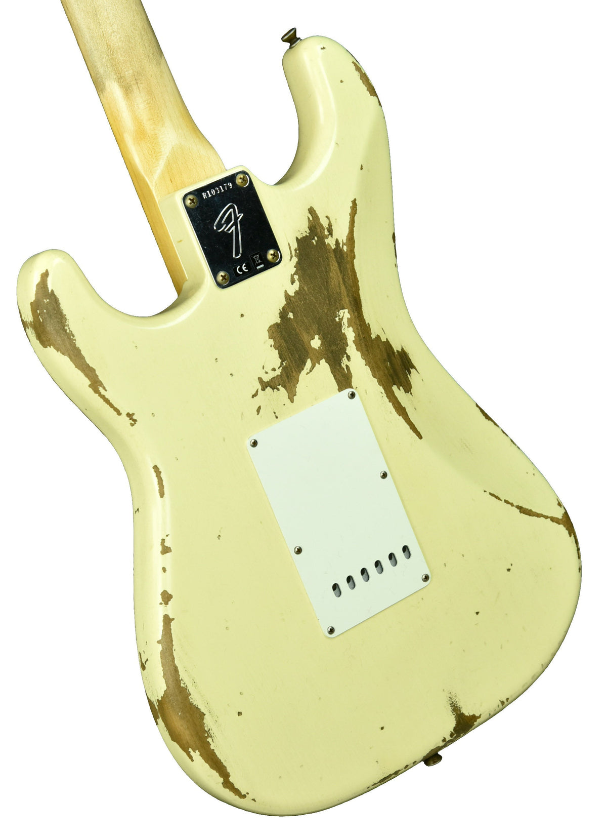 Fender Custom Shop 1969 Stratocaster Heavy Relic in Vintage White w/Matching Headstock R103179