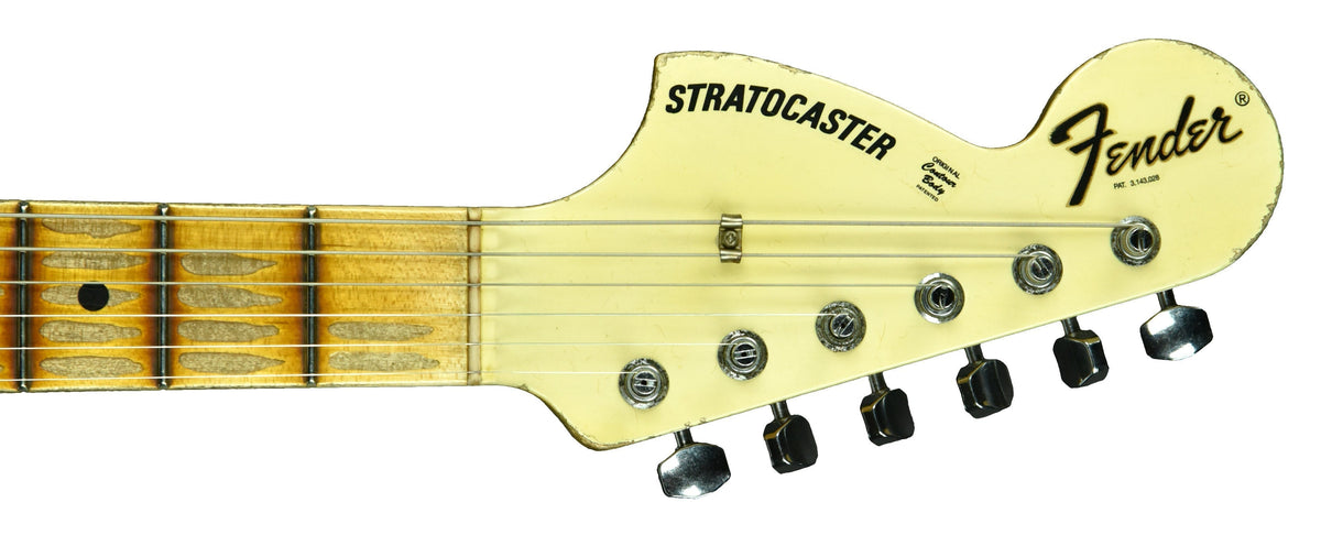 Fender Custom Shop 1969 Stratocaster Heavy Relic in Vintage White w/Matching Headstock R103179