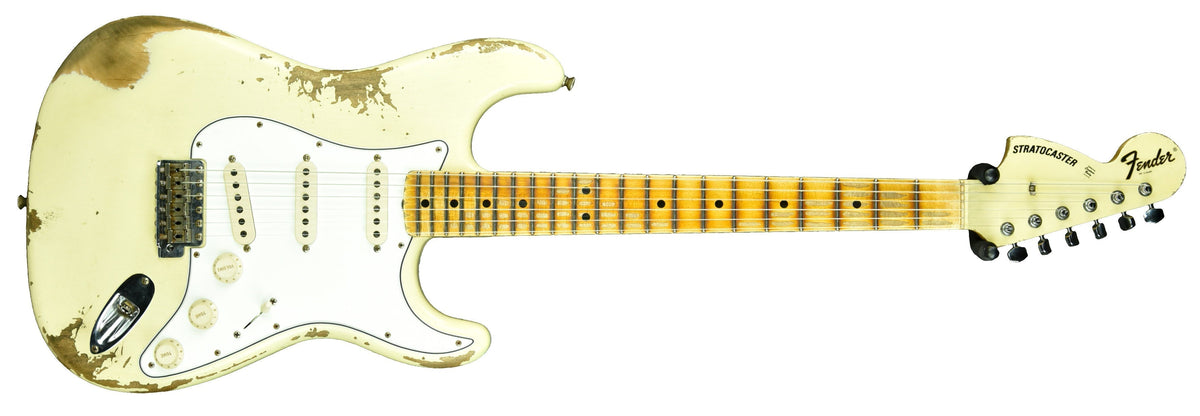 Fender Custom Shop 1969 Stratocaster Heavy Relic in Vintage White w/Matching Headstock R103179