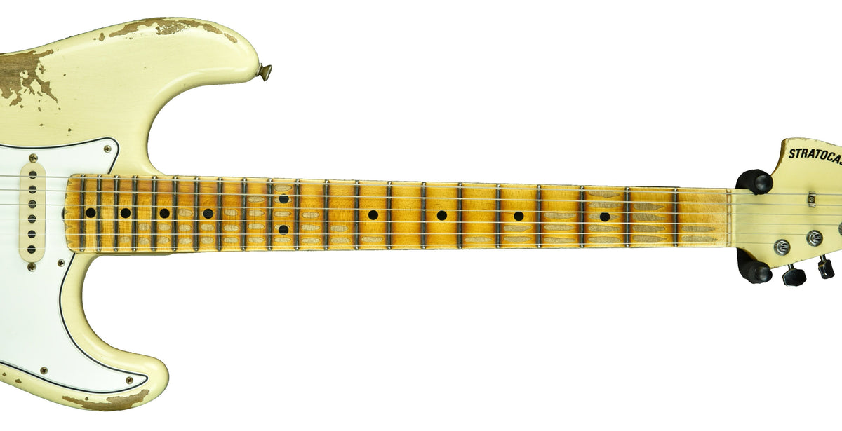 Fender Custom Shop 1969 Stratocaster Heavy Relic in Vintage White w/Matching Headstock R103179