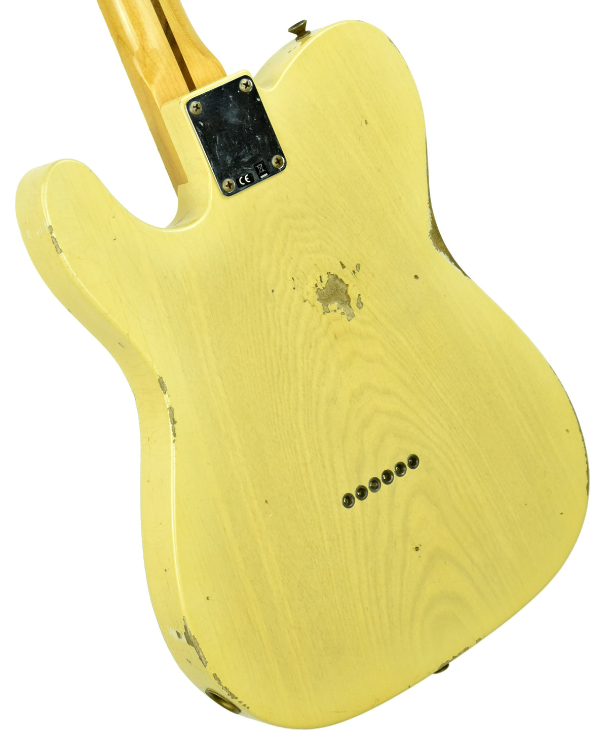 Fender Custom Shop 50s Telecaster Relic 1 Piece Ash Faded Nocaster Blonde R106242