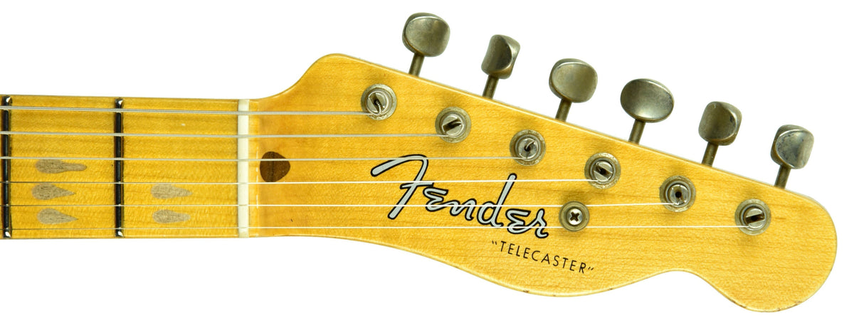 Fender Custom Shop 50s Telecaster Relic 1 Piece Ash Faded Nocaster Blonde R106242