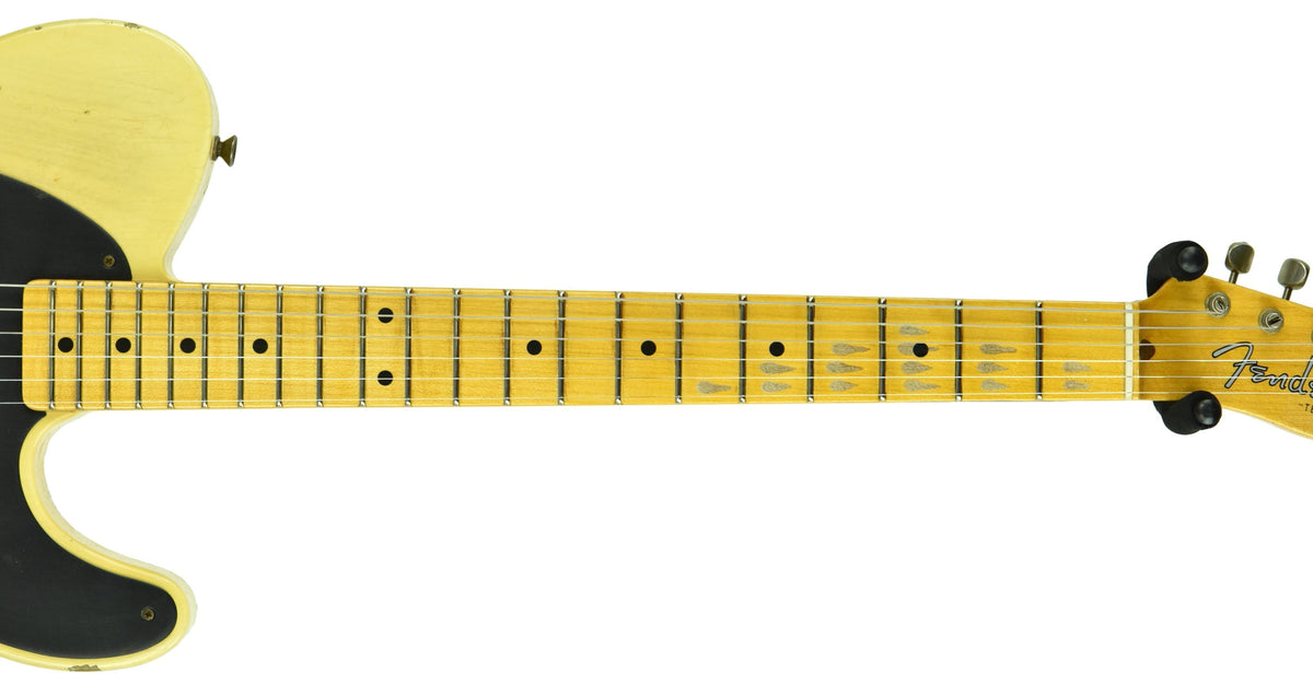 Fender Custom Shop 50s Telecaster Relic 1 Piece Ash Faded Nocaster Blonde R106242