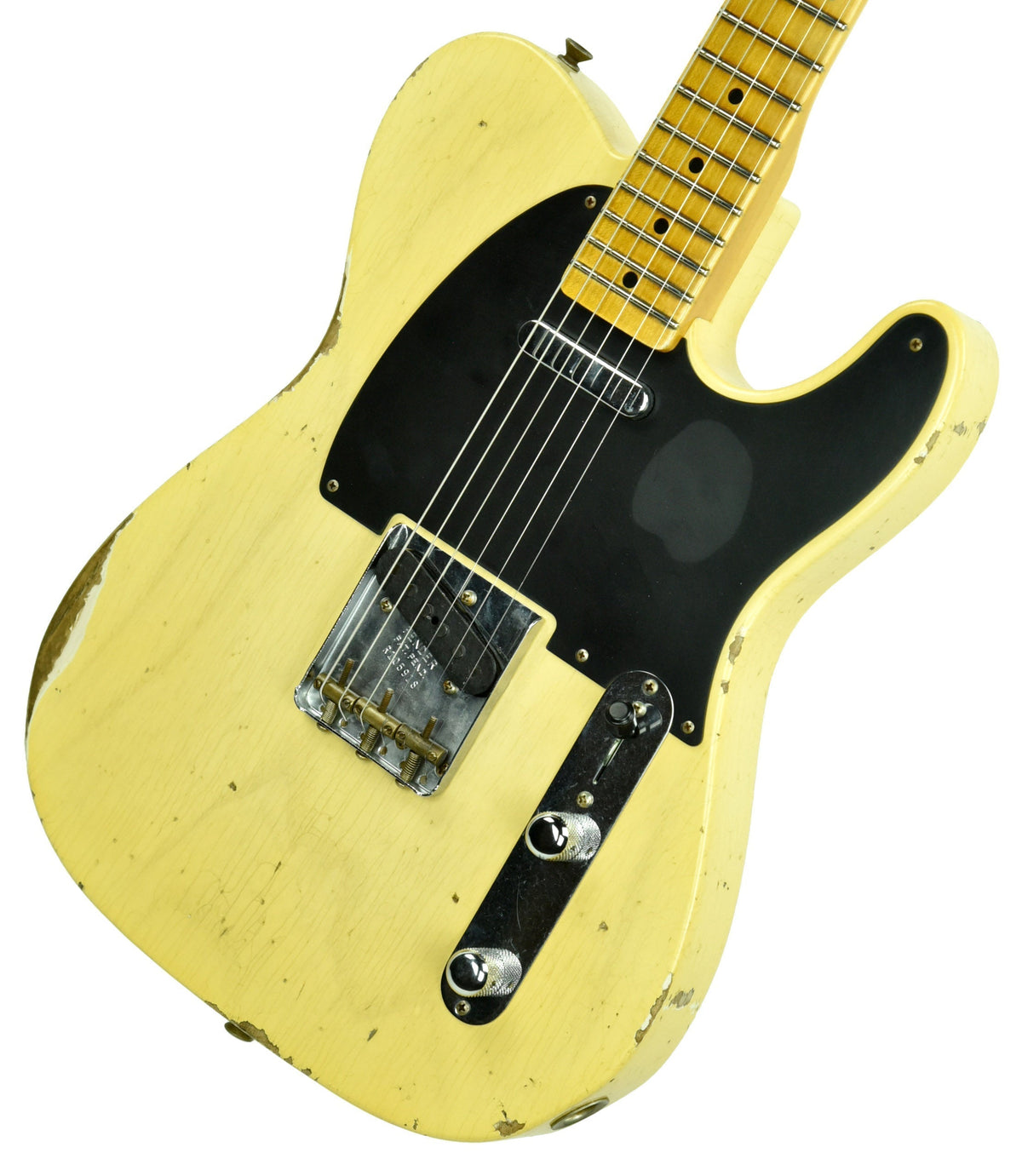 Fender Custom Shop 50s Telecaster Relic 1 Piece Ash in Faded Nocaster Blonde R105918