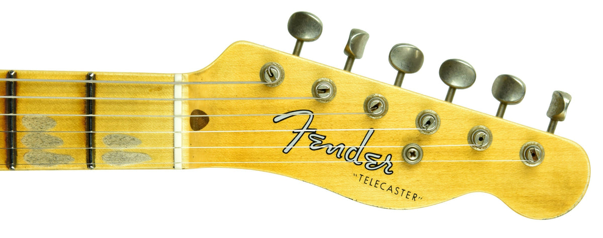 Fender Custom Shop 50s Telecaster Relic 1 Piece Ash in Faded Nocaster Blonde R105918