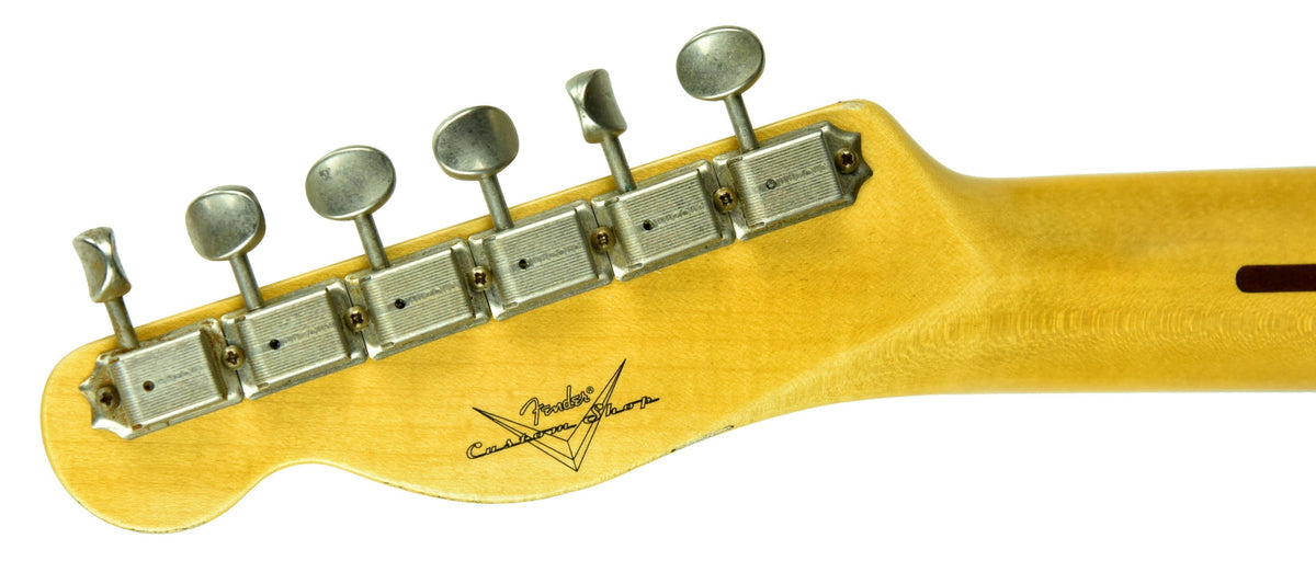 Fender Custom Shop 50s Telecaster Relic 1 Piece Ash in Faded Nocaster Blonde R105918