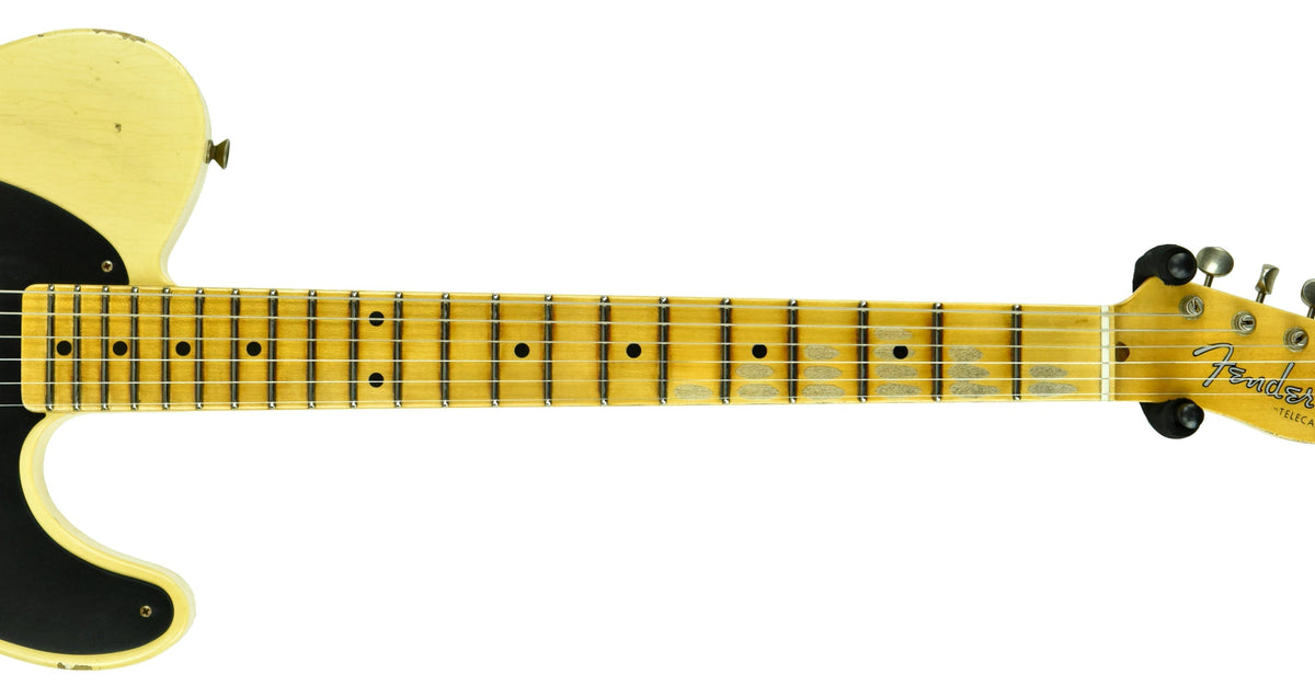 Fender Custom Shop 50s Telecaster Relic 1 Piece Ash in Faded Nocaster Blonde R105918