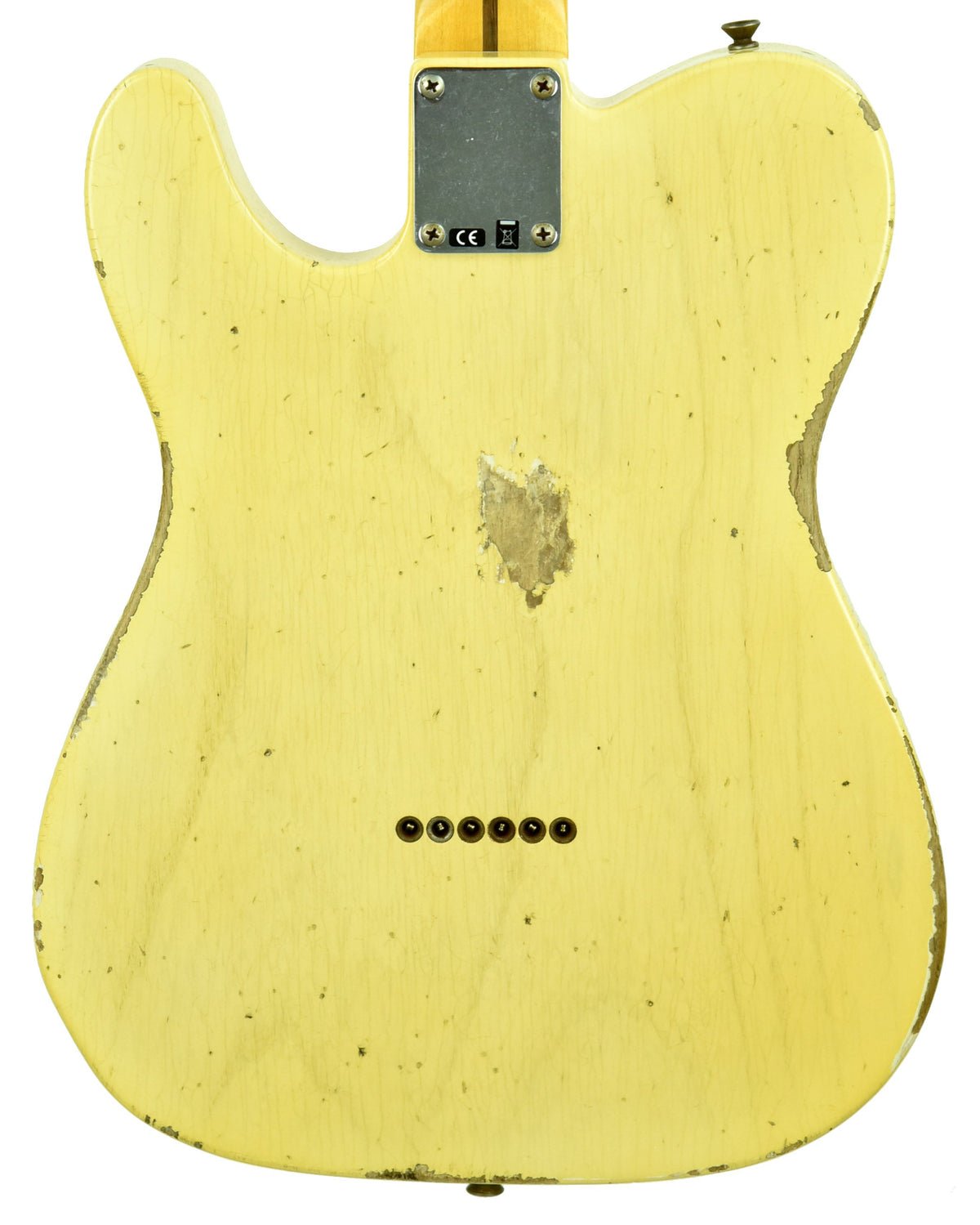 Fender Custom Shop 50s Telecaster Relic 1 Piece Ash in Faded Nocaster Blonde R105918