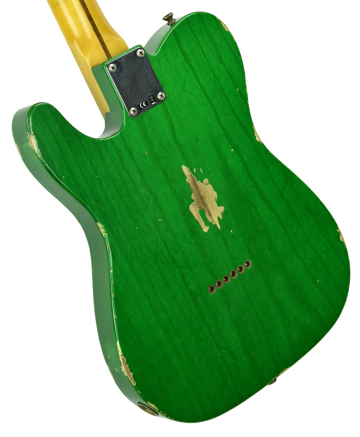 Fender Custom Shop 50s Telecaster Relic 1 Piece Ash Emerald Green Transparent R104550