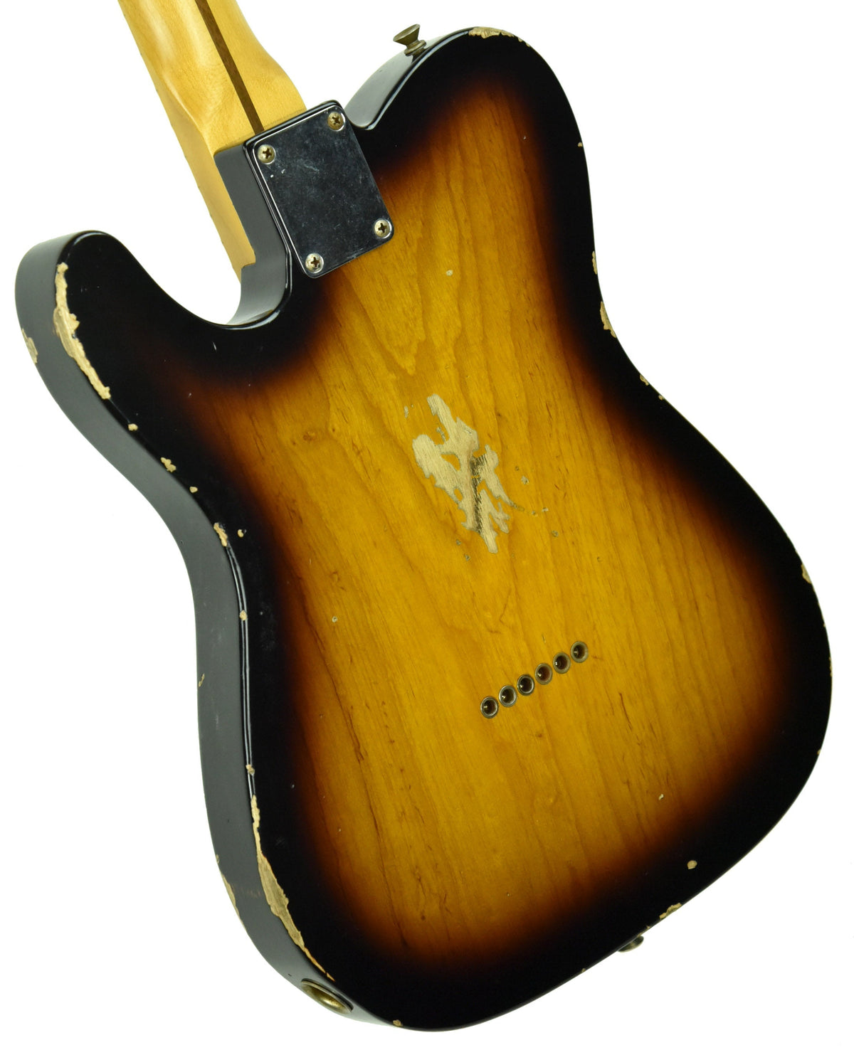 Fender Custom Shop 1950s Telecaster Relic 1 Piece Ash Body Two Tone Sunburst R104600