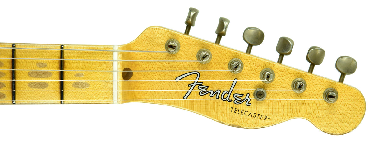 Fender Custom Shop 1950s Telecaster Relic 1 Piece Ash Body Two Tone Sunburst R104600