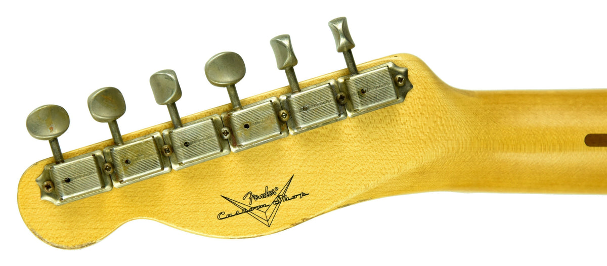 Fender Custom Shop 1950s Telecaster Relic 1 Piece Ash Body Two Tone Sunburst R104600