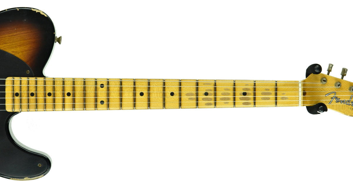 Fender Custom Shop 1950s Telecaster Relic 1 Piece Ash Body Two Tone Sunburst R104600