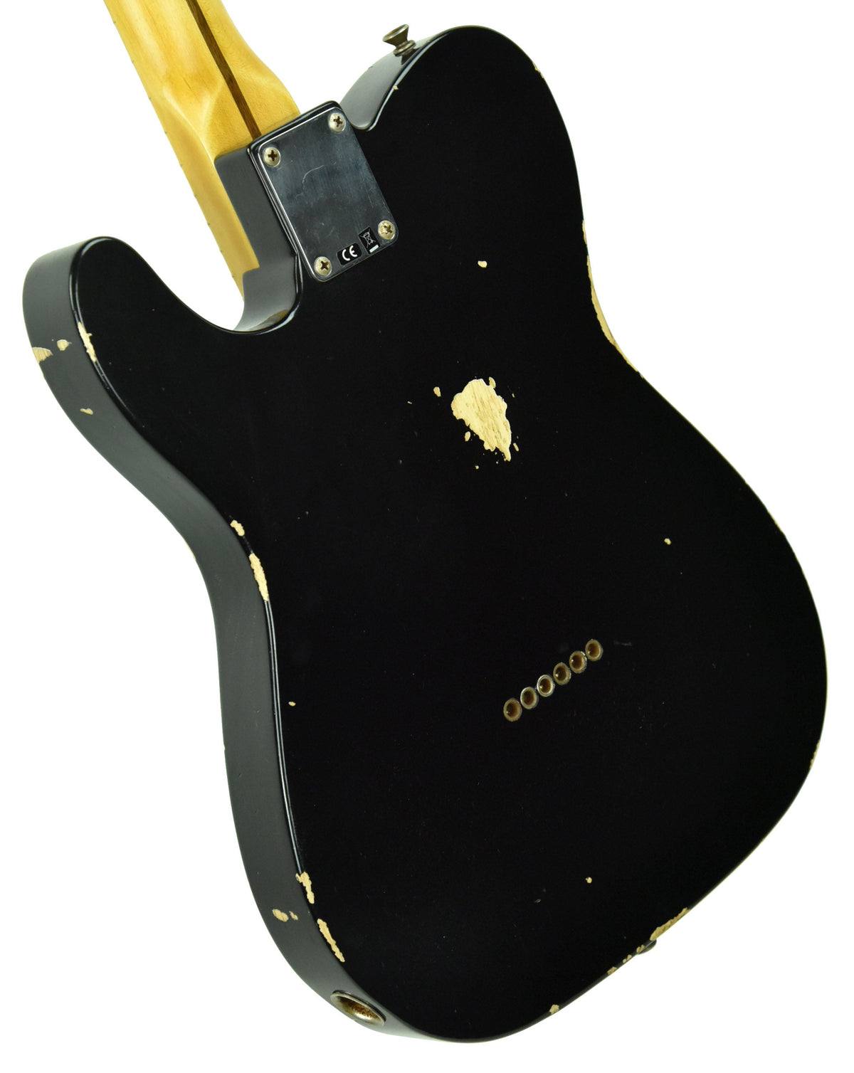 Fender Custom Shop 50s Telecaster Relic 1 Piece Ash in Black R105784