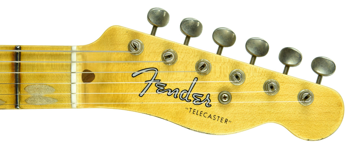 Fender Custom Shop 50s Telecaster Relic 1 Piece Ash in Black R105784