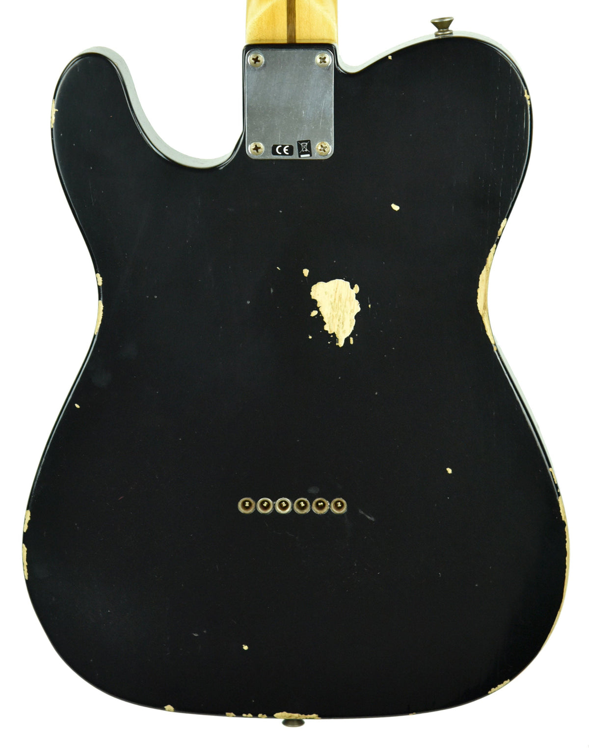 Fender Custom Shop 50s Telecaster Relic 1 Piece Ash in Black R105784