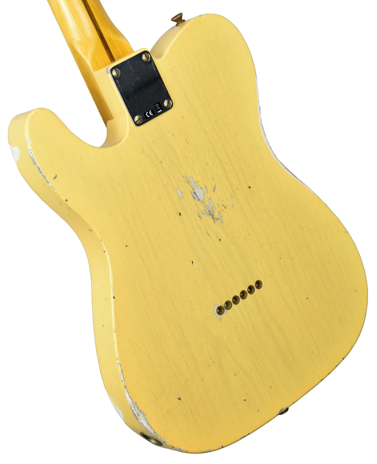 Fender Custom Shop 50s Telecaster Relic 1 Piece Ash in Nocaster Blonde R107451