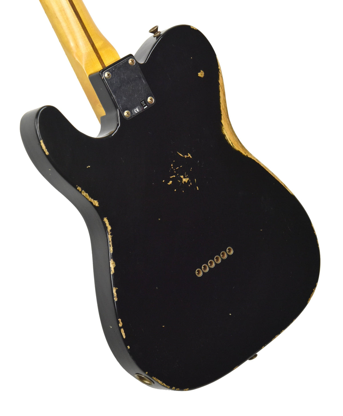 Fender Custom Shop 50s Telecaster Relic 1 Piece Ash in Black R108667