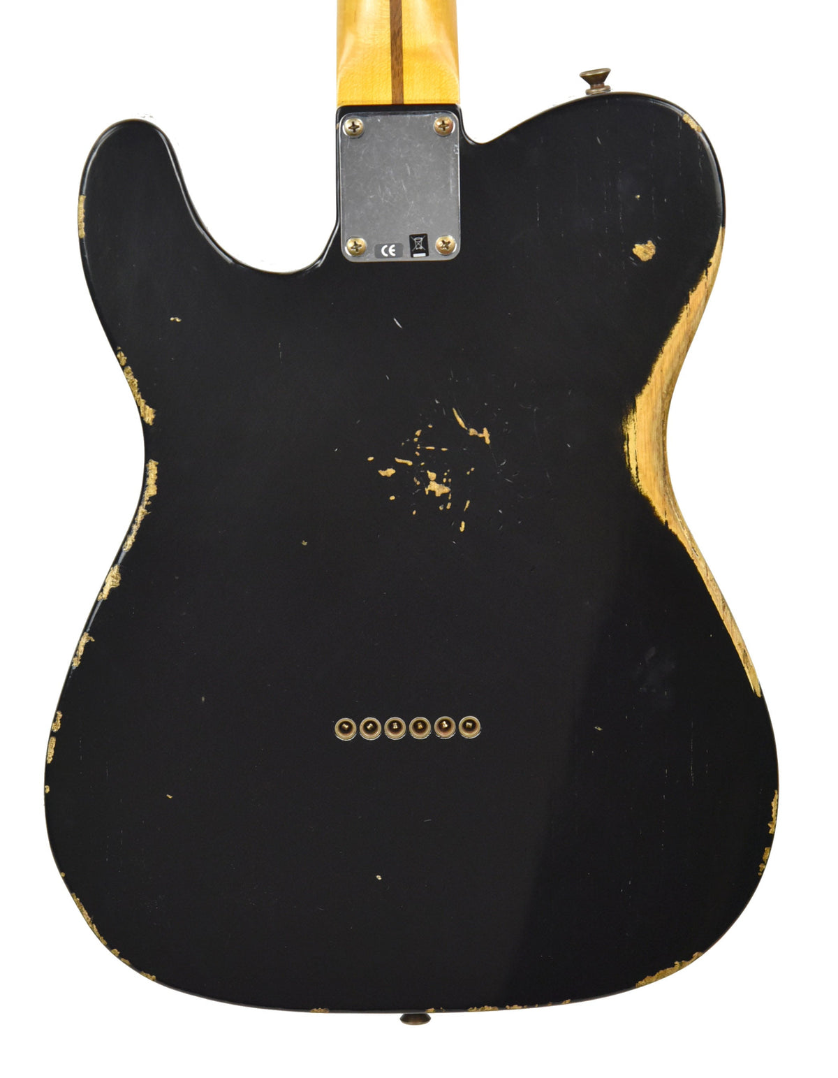 Fender Custom Shop 50s Telecaster Relic 1 Piece Ash in Black R108667